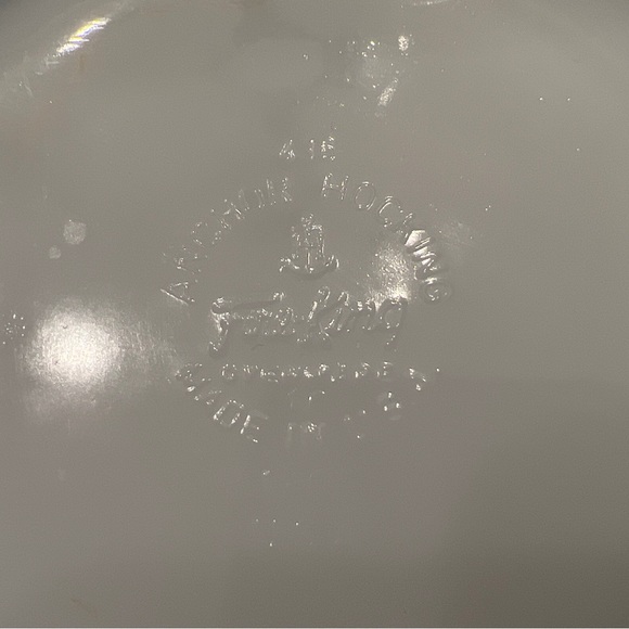 Vintage ANCHOR HOCKING Fire King #436 Retro Candle Glow Casserole Dish - Picture 5 of 5